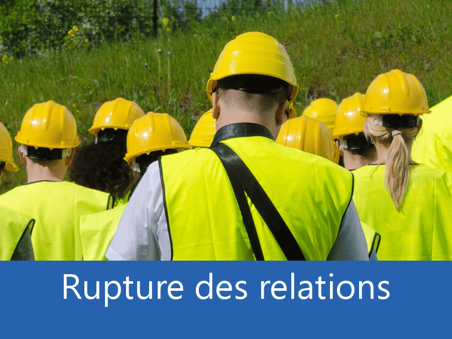 Rupture des relation chantier 12, problèmes dialogue entreprise bâtiment Aveyron, solution rupture des relation sur chantier Rodez, expert problème chantier Millau,